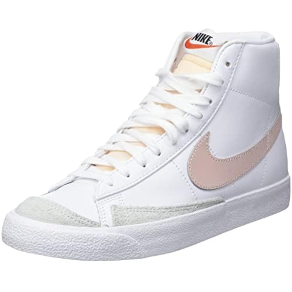 White, Grey, and Pink Nike Blazers Men’s US 8